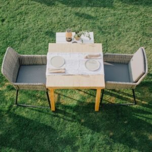 Outdoor Table Set for Meal